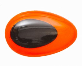 Teardrop - fluo orange 7mm