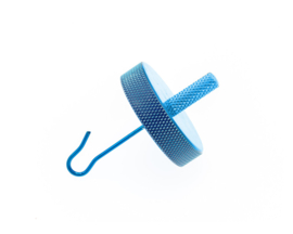 Dubbing loop spinner - blue