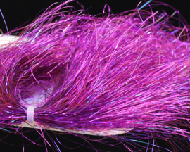 Saltwater blend angel hair - bright purple