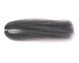 Synthetic pike hair - steel grey