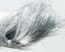 Angel hair -  metallic silver