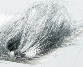 Angel hair - metallic silver