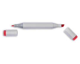 Dual tip marker - red