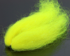 Flash Icelandic sheep hair - fluo yellow