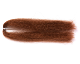 Synthetic pike hair - rusty brown