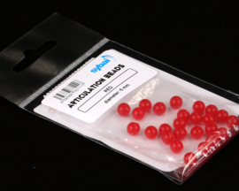 Articutation beads - red