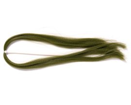 Punky pike hair - olive