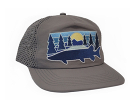 Full moon musky hat - grey