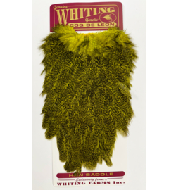 Hen CDL Saddle - yellow chartreuse