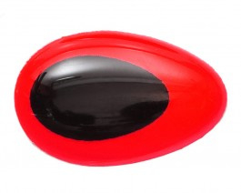 Teardrop - fluo red 7mm