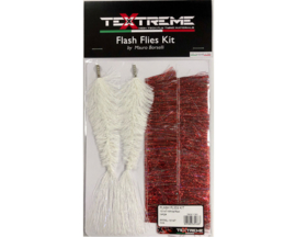 Flash Flies Kit L - white/red