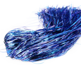 Tinsel blend hair - violet blue