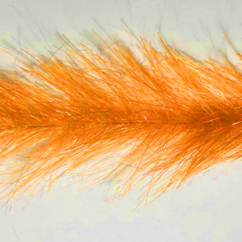 Translucy fly brush 3" - orange