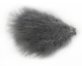 Marabou select plumes - shad gray