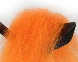 Natural Pike Fur - fluo orange