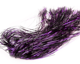 Tinsel blend hair - black violet