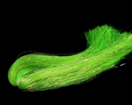 Fine blend hair - green uvr