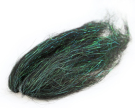 Flash Icelandic sheep hair - black peacock