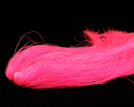 Fine twist hair - fluo pink