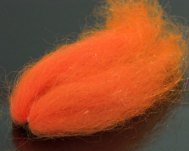 Flash Icelandic sheep hair - hot orange