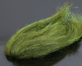 Flash Icelandic sheep hair - dark olive