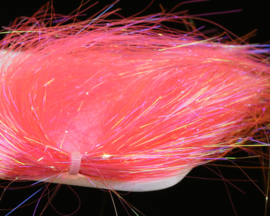 Saltwater blend angel hair - fluo salmon pink