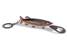 Pike key ring - bottle opener