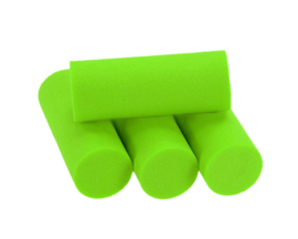 Foam Cylinder 16mm - chartreuse