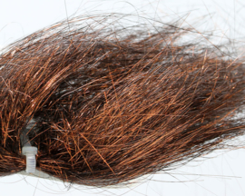 Angel hair - metallic dark copper brown