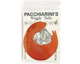Wiggle tails XXL - metallic orange