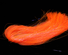 Fine blend hair - hot orange uvr
