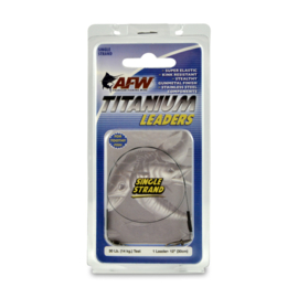 Singel strand titanium wire - 30lb