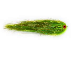 Pike flasher - chartreuse #3/0