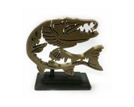 Pike trophy - gold
