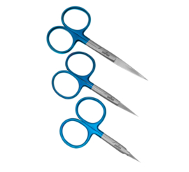 3-piece scissors kit - blue