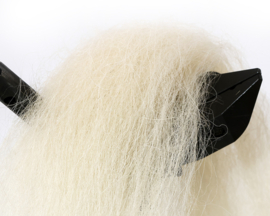 Natural Pike Fur - natural white