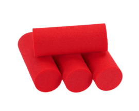 Foam Cylinder 16mm - red