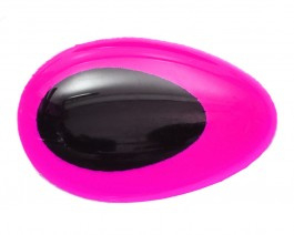 Teardrop - fluo pink 7mm