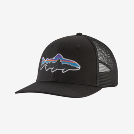 Fitz Roy Trout Trucker Hat - black