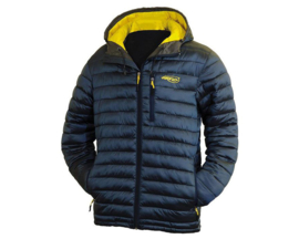 Thermotex pro puffa jacket - XL steel blue/yellow