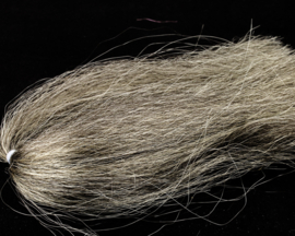 Slinky hair - golden gray