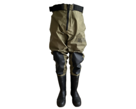 Extreme summer belly boat waders