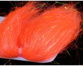 Supreme wing hair - fluo salmon