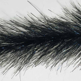 Translucy fly brush 3" - midnight black