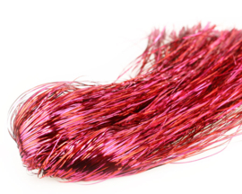 Tinsel blend hair - fuchsia red