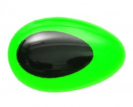Teardrop - fluo green 7mm