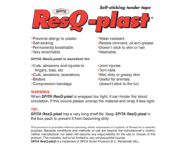 ResQ-plast tape - beige