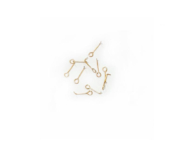 Wiggle Tail Clip Gold - vertical