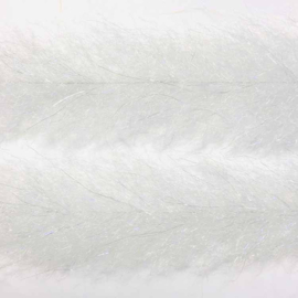 Flash blend baitfish brush 5" - silver scale white