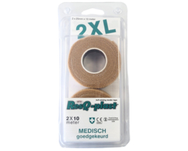 ResQ-plast tape - 25mm beige 2x 10mtr